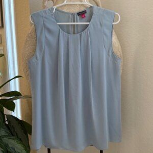 Vince Camuto Sleeveless Flowy Pleated Top